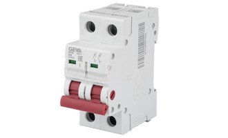 Выключатель нагрузки GYH8-2P-16, 2P, 16A, 12kA, 2M