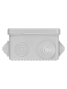 Коробка уравнивания потенциалов (КУП) ОП 80х80х50 мм, шина 6х9, 6 групп, IP54, инд. штрихкод, TDM.