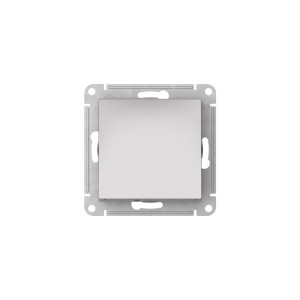 ATLASDESIGN AQUA 1-клавишный ПЕРЕКЛЮЧАТЕЛЬ, IP44, сх.6, 10АХ, мех., быстрозажим. клем., АЛЮМИНИЙ