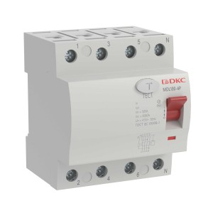 УЗО ВДТ YON MAX MDL100 4P 100mA 40A тип АС 4М