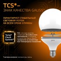 Лампа Gauss G125 22W 1800lm 3000K E27 LED