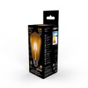 Лампа светодиодная Black Filament ST64 E27 6Вт 2400К Golden LOFT Gauss 102802006