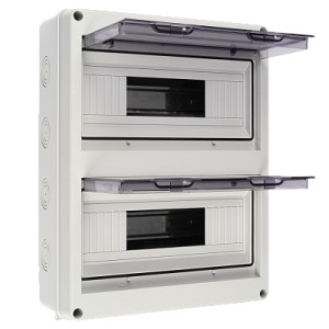 Бокс модульный навесной PDB/W 4024 GR (ЩРН-ПГ-24) IP65 Jazzway