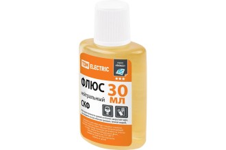 Флюс нейтральный СКФ, спирто-канифольный, 30 мл, дозатор, инд. упаковка, серия "Алмаз" TDM