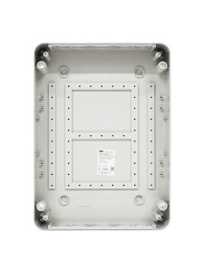 TEKFOR Корпус пластиковый КМПн-24 IP65 серая непрозрачная дверь IEK