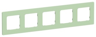 FLITE Рамка 5-местная РУ-5-К-ФлФ фисташковый IEK