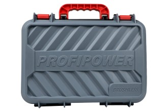 Аккумуляторный бесщеточный ударный гайковерт ProfiPower T-1200N (Li-ion-1шт, 6.0Ач, 1200Нм, переходник 3/4"-1/2", З/У, в кейсе)