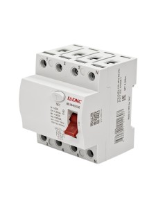 Устройство защитного отключения УЗО ВДТ YON MAX MDL100, 4P, 30mA, 63A, тип АC DKC
