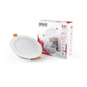 Светильник Gauss Elementary Downlight круг 5W 430lm 4000K 210-240V IP20 95*26 монтаж белый LED 1/100