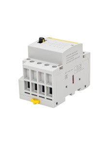 Контактор модульный с ручным управлением КМ40-40МР AC KARAT IEK