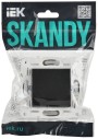 SKANDY Вывод кабеля SK-O01Bl черный IEK