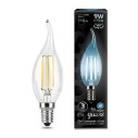 Лампа Gauss Filament Свеча на ветру 9W 710lm 4100К Е14 LED