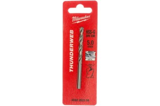 Сверло по металлу Milwaukee Thunderweb HSS-G 5х86мм (4932352356)