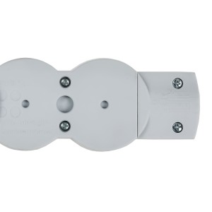 STANDARD Колодка для удлинителя с заземлением К04 4 места белая IEK