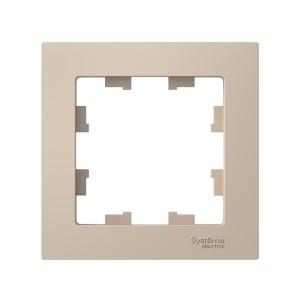 ATLASDESIGN 1-постовая РАМКА, ПЕСОЧНЫЙ