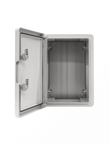 ПАНЕЛЬ ABS С ПЛАСТИКОВОЙ НЕПРОЗРАЧНОЙ КРЫШКОЙ 25X35X15