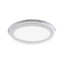 Светильник Gauss Bubbles круг 12+4W, 1200lm 3000K 180-265V IP20 монт Ø160 193*31мм 3 реж LED 1/20