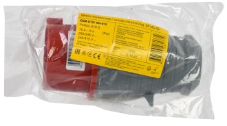 Вилка переносная ССИ-015 3Р+РЕ+N 16А 380-415В IP44 IEK