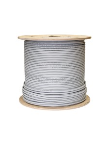 ITK Витая пара F/UTP кат.6 4х2х23AWG LSZH нг(А)-HF серый (305м) РФ/Т