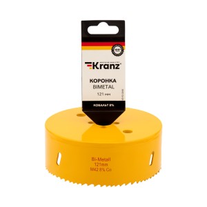 Коронка Bimetal 121мм KRANZ