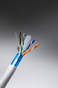 ITK Витая пара F/UTP кат.6 4x2х23AWG solid PVC серый (305м)