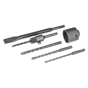 Набор для установки подрозетников SDS PLUS, 5 предметов KRANZ