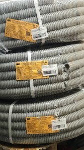 труба гофр.ПВХ d 32 с зондом (25 м) ИЭК. Уценка