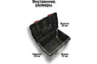 ЯЩИК ДЛЯ ИНСТРУМЕНТОВ 17210774 STACK N ROLL TOLLBOX KETER-BLACK-STD EUR