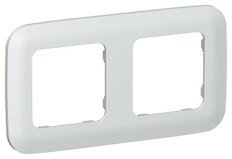 FLITE Рамка 2-местная РУ-2-А-ФлЖ жемчуг IEK