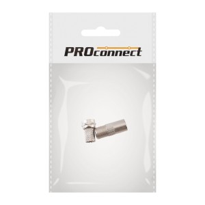 Переходник гнездо F – штекер TV REXANT