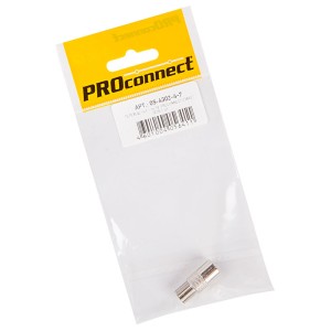 Переходник гнездо F – штекер TV REXANT