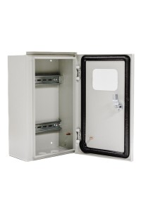 Корпус металлический ЩУ-МП (360х225х140) с окном IP54 Народный эконом