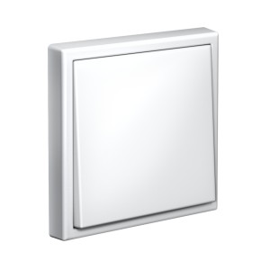 ARTGALLERY 1-клавишный ВЫКЛЮЧАТЕЛЬ КНОПОЧНЫЙ, 10А, механизм, БЕЛЫЙ