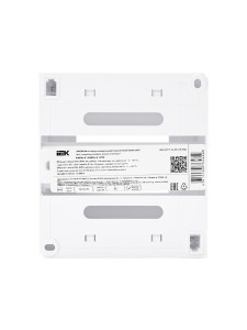 UNION Mini Корпус пластиковый КМПн-6 IP20 без двери белый IEK
