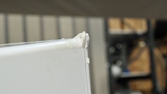 Щит навесной ECO BOX мультимед, TS35+1x МП перф.118x270mm, дымчатая пласт. дверь, белый RAL9003, 434x354x105mm, IP40