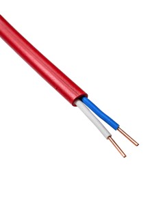 Кабель ВВГ-Пнг(А)-LS 2х1,5ок(N)-0,66 красный