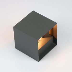 Фасадный светильник General GWL-G9-5-SQUARE-IP65 Графит Квадратный Лайтвэйв