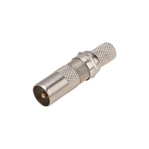 Переходник угловой штекер F – гнездо F REXANT