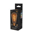 Лампа светодиодная Black Filament ST64 Flexible 6Вт 2400К E27 Golden Gauss