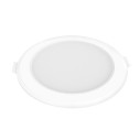 Светильник Gauss Elementary Downlight круг 10W 780lm 4000K 170-260V IP20 120*26 монтаж Ø90-110мм белый LED 1/100