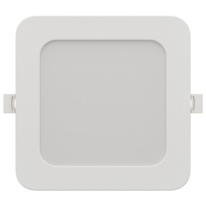 06-168 Панель светодиодная встраиваемая, 3 ССT, 18Вт, 230В/50Гц, 1440лм, 3000-4000-6500К, IP44, 170х170х26мм, квадрат, белый, посадочное отверстие Ø 140-160мм