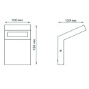 Светильник садово-парковый Gauss Electra, 10W, 600lm, 4000K, 100x109x160mm, 170-240V / 50Hz, IP54, LED (1/16)