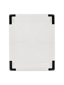 ПАНЕЛЬ ABS С ПЛАСТИКОВОЙ НЕПРОЗРАЧНОЙ КРЫШКОЙ 40X50X24