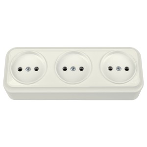 Розетка РА16-0161 бежевый