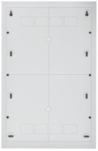 Корпус пластиковый ЩРН-П-36 черн. прозр. дверь IP41 GENERICA