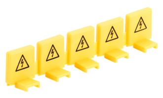 Колпачки изолирующие COV-1 для контактов гребенчатых шинок, 5P