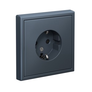 ARTGALLERY РОЗЕТКА с заземлением со шторками, 16А, механизм, ГРИФЕЛЬ