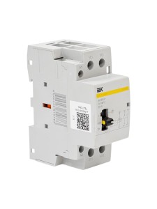 Контактор модульный с ручным управлением КМ63-20МР AC KARAT IEK