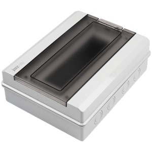 Бокс модульный навесной PDB/W 3012 GR (ЩРН-ПГ-12) IP65 Jazzway