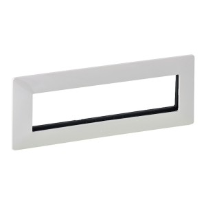 Valena Life - Рамка для модульных устройств Mosaic 4x2 модуля, белый (инд. упаковка)